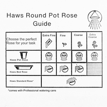 Load image into Gallery viewer, HAWS Replacement Watering Can Rose - Brass Round Coarse Spray
