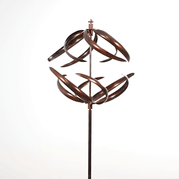 Load image into Gallery viewer, MARTHA'S VINEYARD Wind Spinner East West- Bronzed Finish