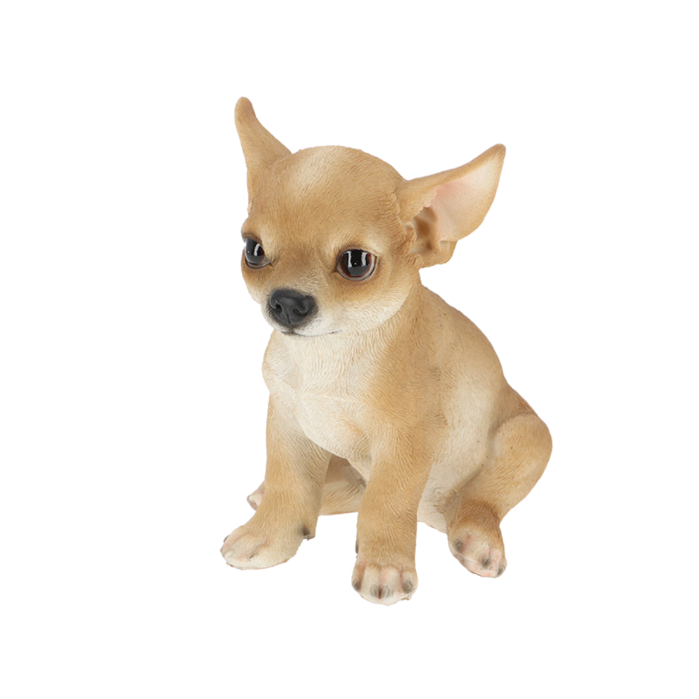Load image into Gallery viewer, ESSCHERT DESIGN Sitting Chihuahua Statue - Brown