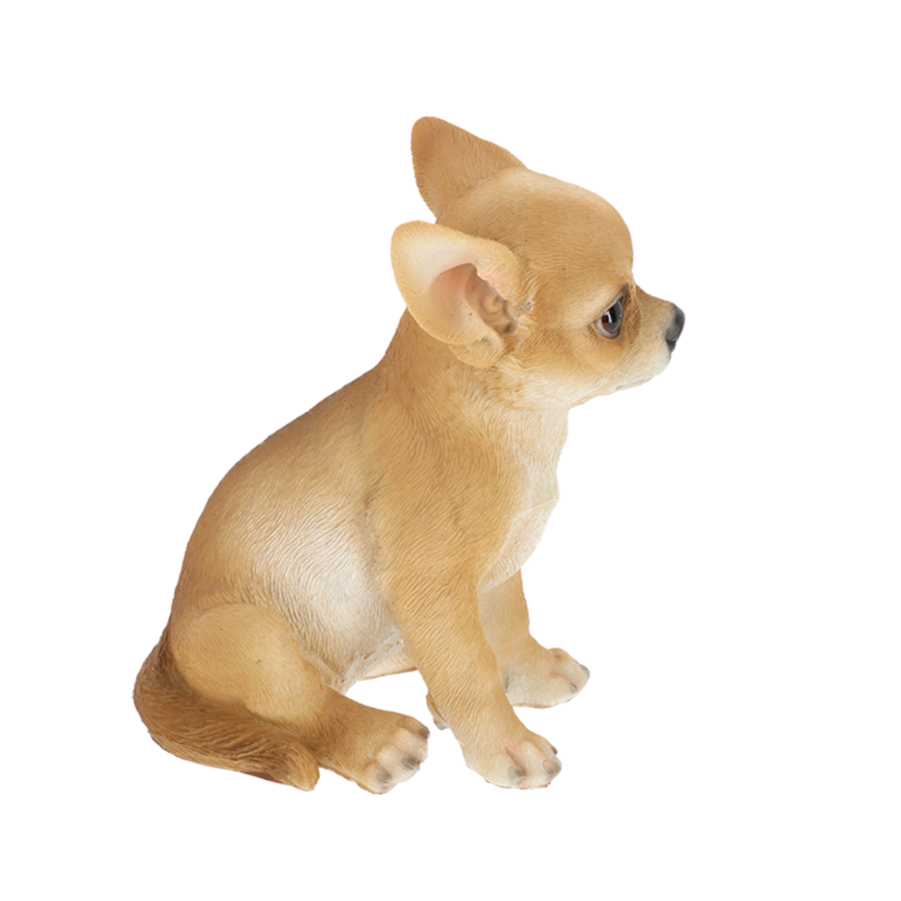 Load image into Gallery viewer, ESSCHERT DESIGN Sitting Chihuahua Statue - Brown