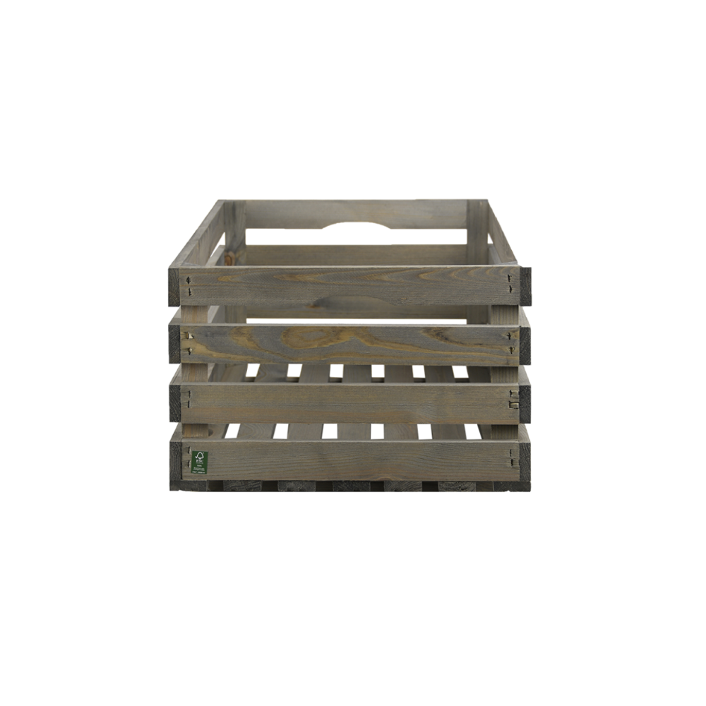 Load image into Gallery viewer, ESSCHERT DESIGN Wooden Fruit Crate - Large