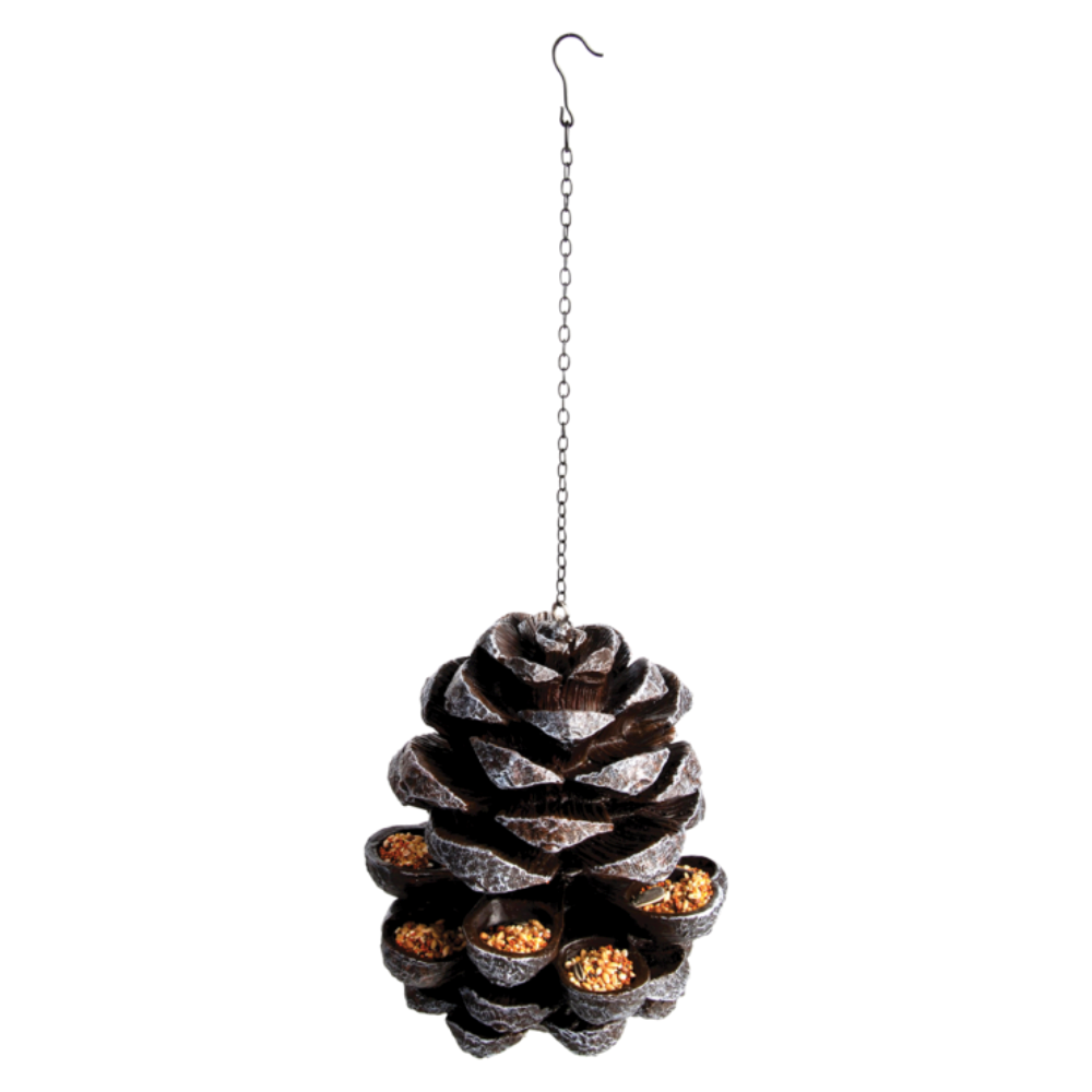 Load image into Gallery viewer, ESSCHERT DESIGN Bird Feeder - Open Pinecone