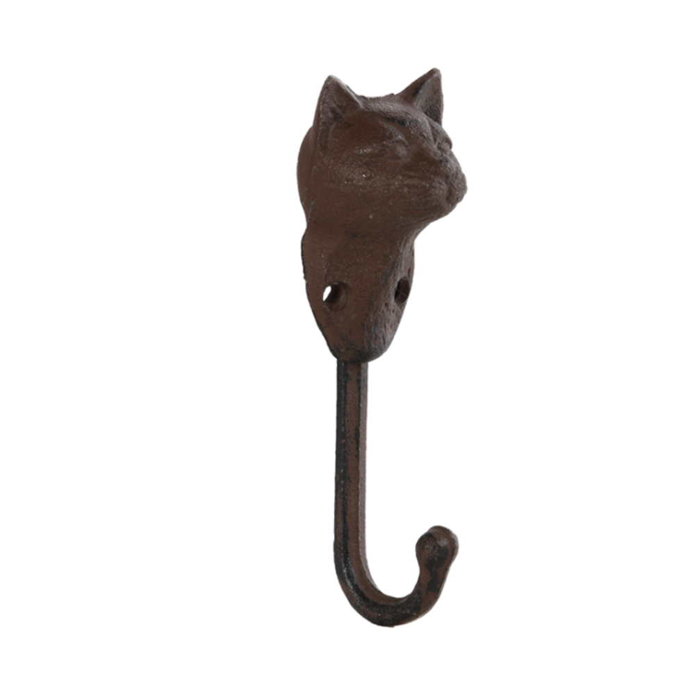 Load image into Gallery viewer, ESSCHERT DESIGN Cast Iron Cat Wall Hook