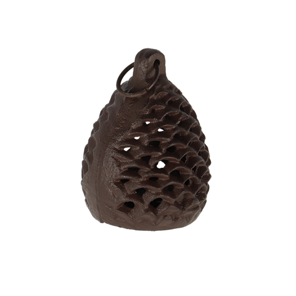 Load image into Gallery viewer, ESSCHERT DESIGN Cast Iron Pinecone Lantern - Small