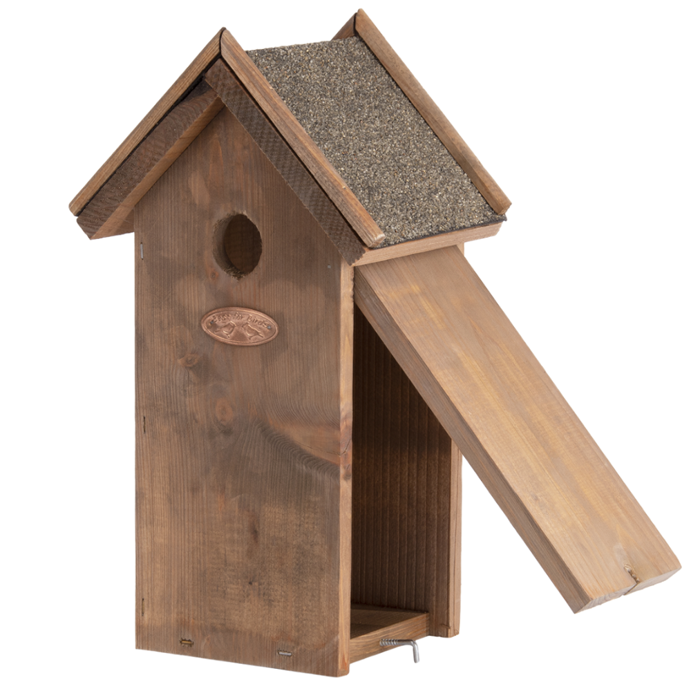 Load image into Gallery viewer, ESSCHERT DESIGN Great Tit Nesting Box With Bitumen Roof