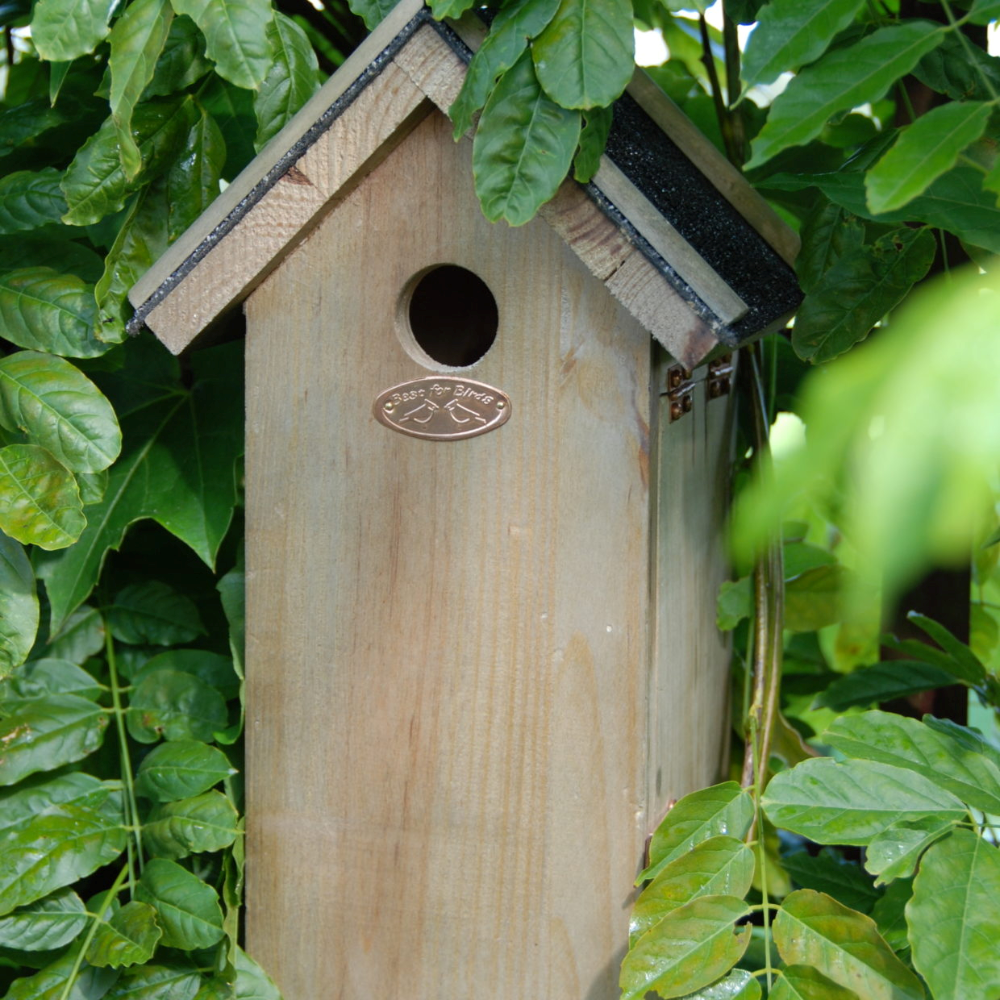 Load image into Gallery viewer, ESSCHERT DESIGN Great Tit Nesting Box With Bitumen Roof