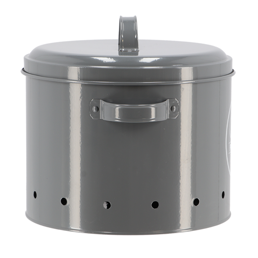 Load image into Gallery viewer, ESSCHERT DESIGN Potato Storage Tin - Grey