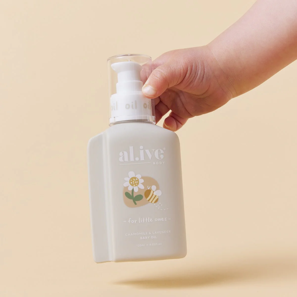 Load image into Gallery viewer, AL.IVE Baby Oil 120ml - Chamomile & Lavender