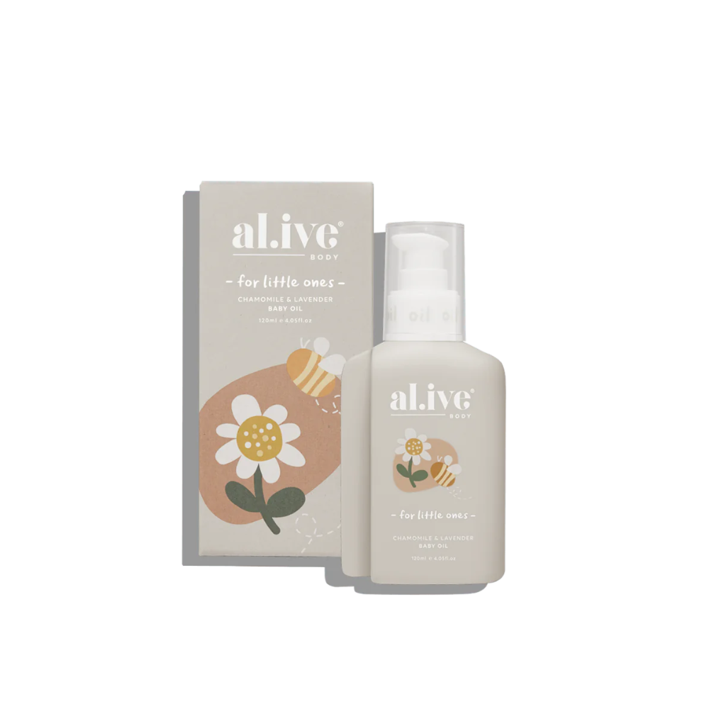 Load image into Gallery viewer, AL.IVE Baby Oil 120ml - Chamomile & Lavender