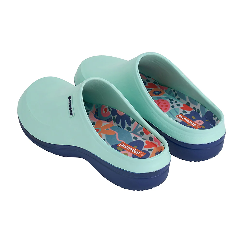 Load image into Gallery viewer, ANNABEL TRENDS Gummies Memory Foam Clog - Garden Love Sage