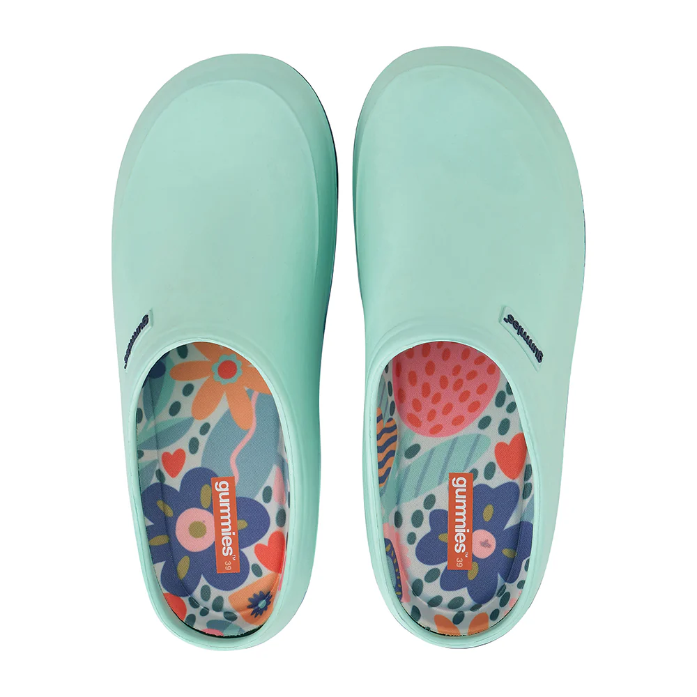 Load image into Gallery viewer, ANNABEL TRENDS Gummies Memory Foam Clog - Garden Love Sage