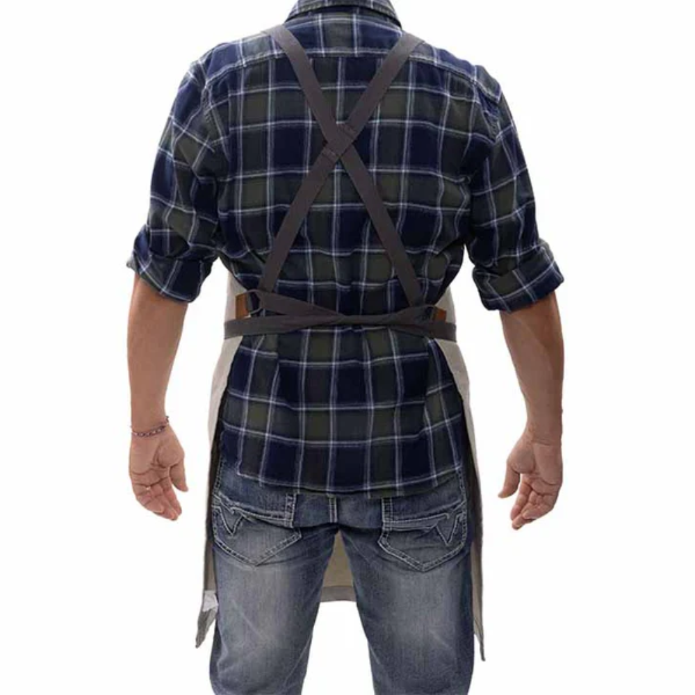 Load image into Gallery viewer, BAREBONES Chef Grilling Apron - Stone