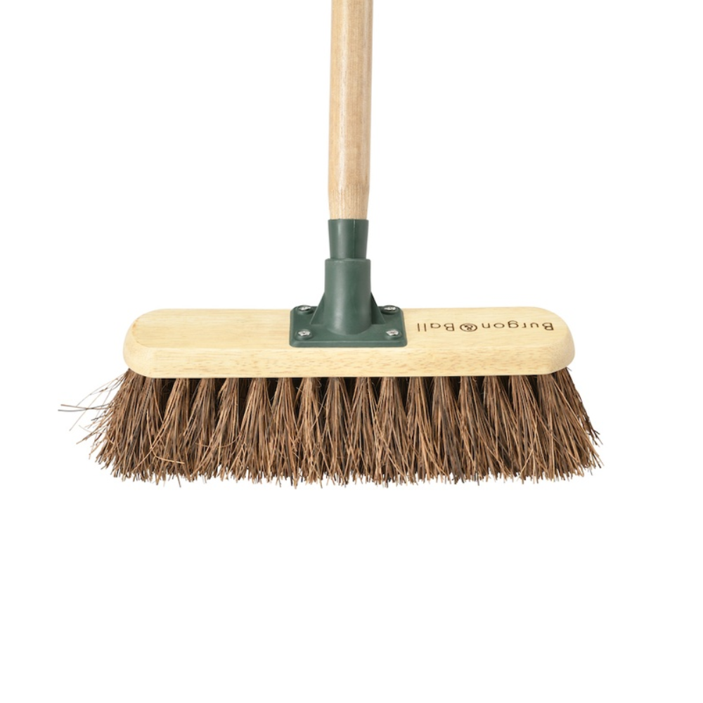 Load image into Gallery viewer, BURGON & BALL Bassine 12" Garden Brush / Broom - RHS-Endorsed