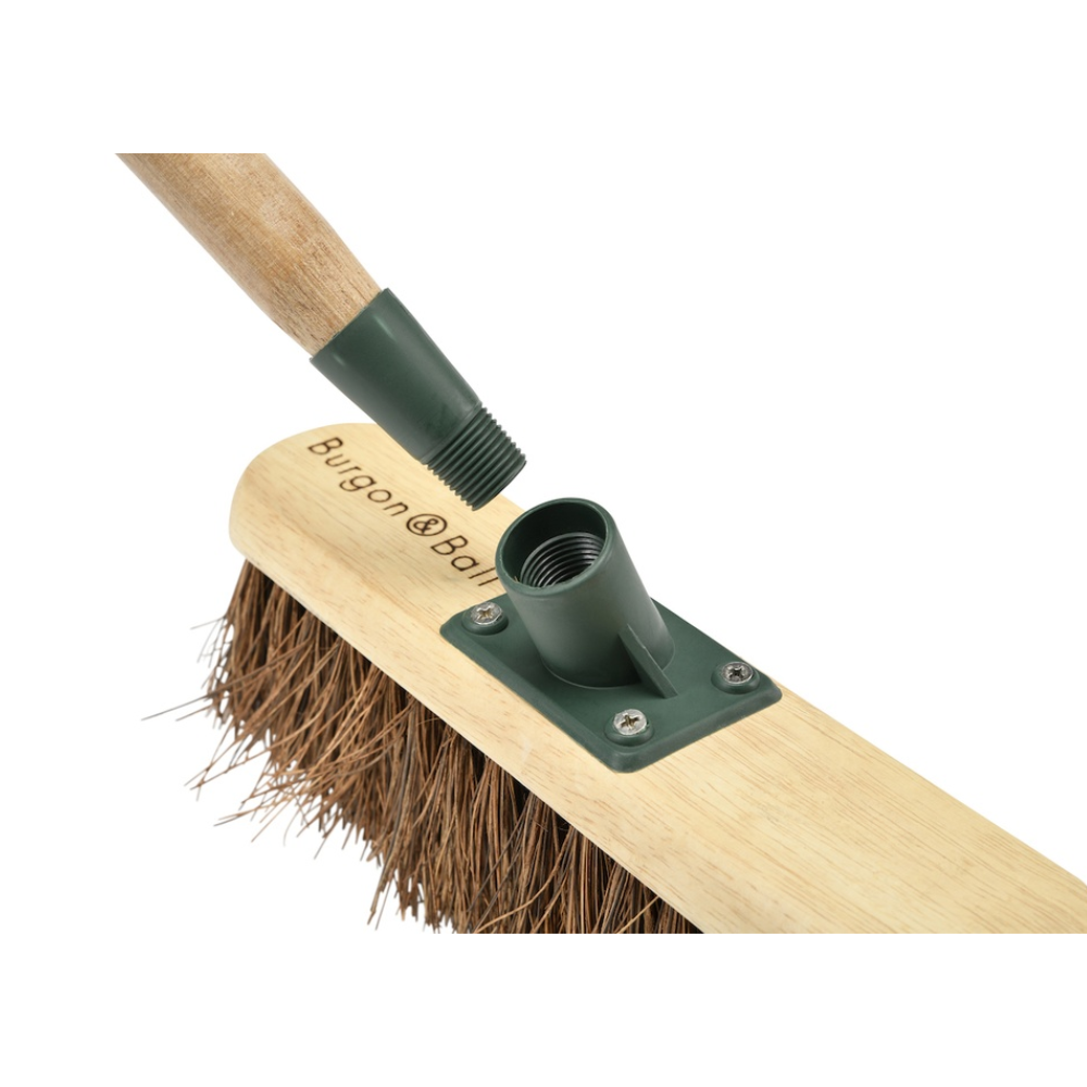 Load image into Gallery viewer, BURGON & BALL Bassine 12" Garden Brush / Broom - RHS-Endorsed