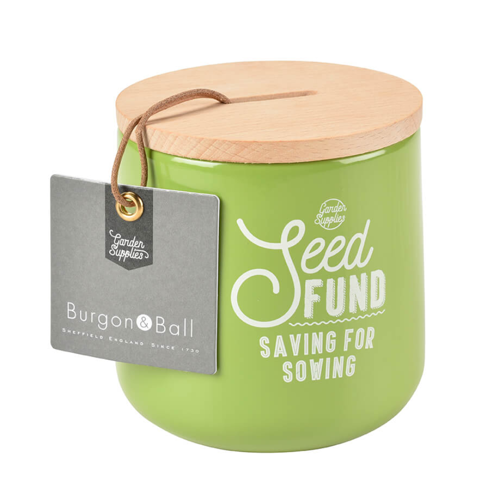 Load image into Gallery viewer, BURGON & BALL Hedge Fund Money Box - Gooseberry