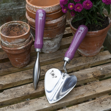 Load image into Gallery viewer, BURGON &amp; BALL RHS Gift Planting Trowel &amp; Dibber - Asteraceae