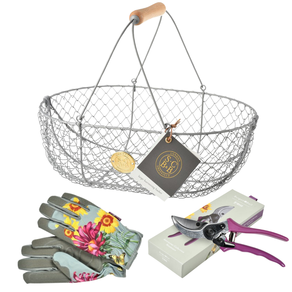 Load image into Gallery viewer, BURGON & BALL Asteraceae Gardener's Gift Set - Harvesting Large