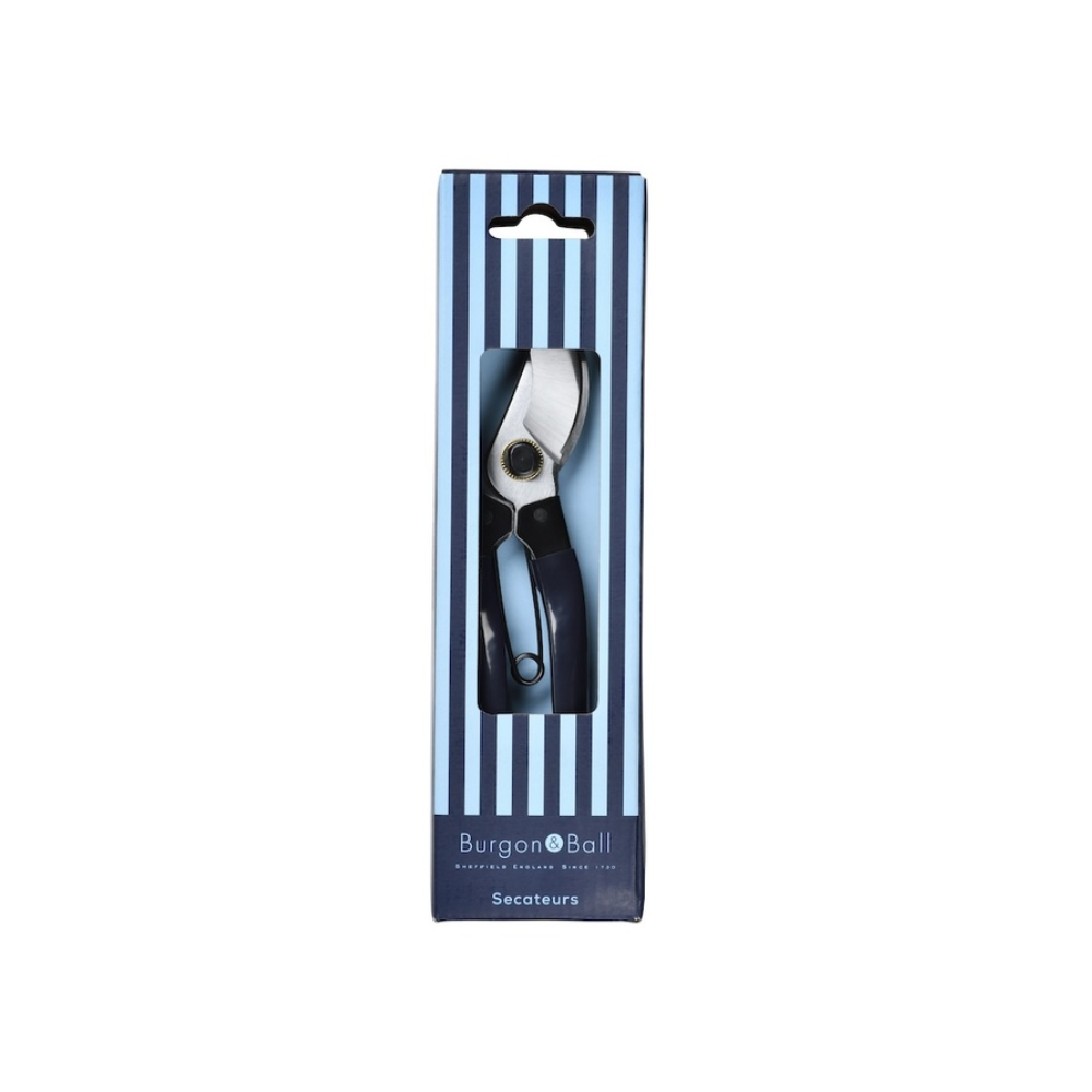 Load image into Gallery viewer, BURGON & BALL Collector Series Bypass Secateurs - Navy
