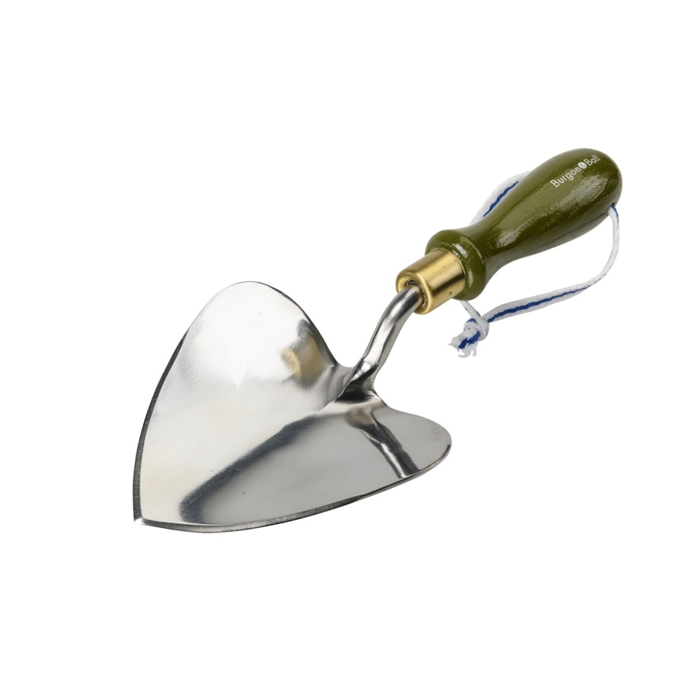 Load image into Gallery viewer, BURGON & BALL Collector Series Hand Planting Trowel - Olive
