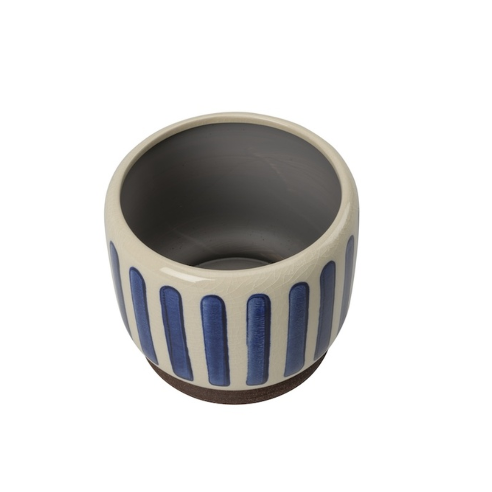 Load image into Gallery viewer, BURGON & BALL Collector Series Indoor Pots 10cm - Blue