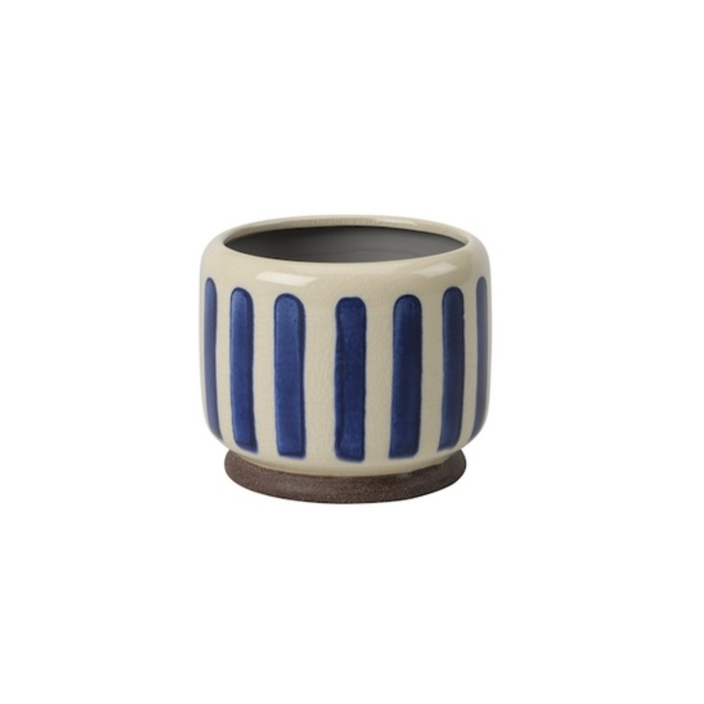 Load image into Gallery viewer, BURGON & BALL Collector Series Indoor Pots 10cm - Blue