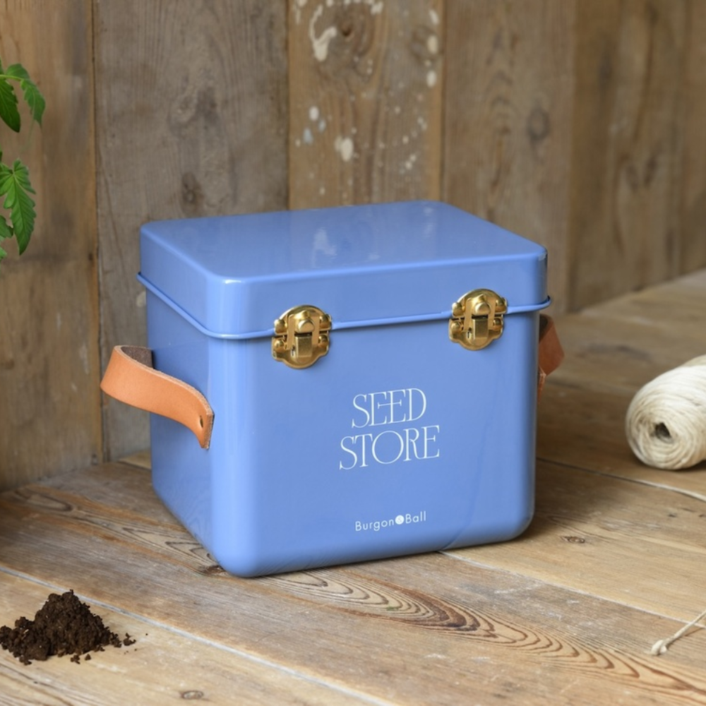 Load image into Gallery viewer, BURGON & BALL Mini Seed Store - Cotswold Blue