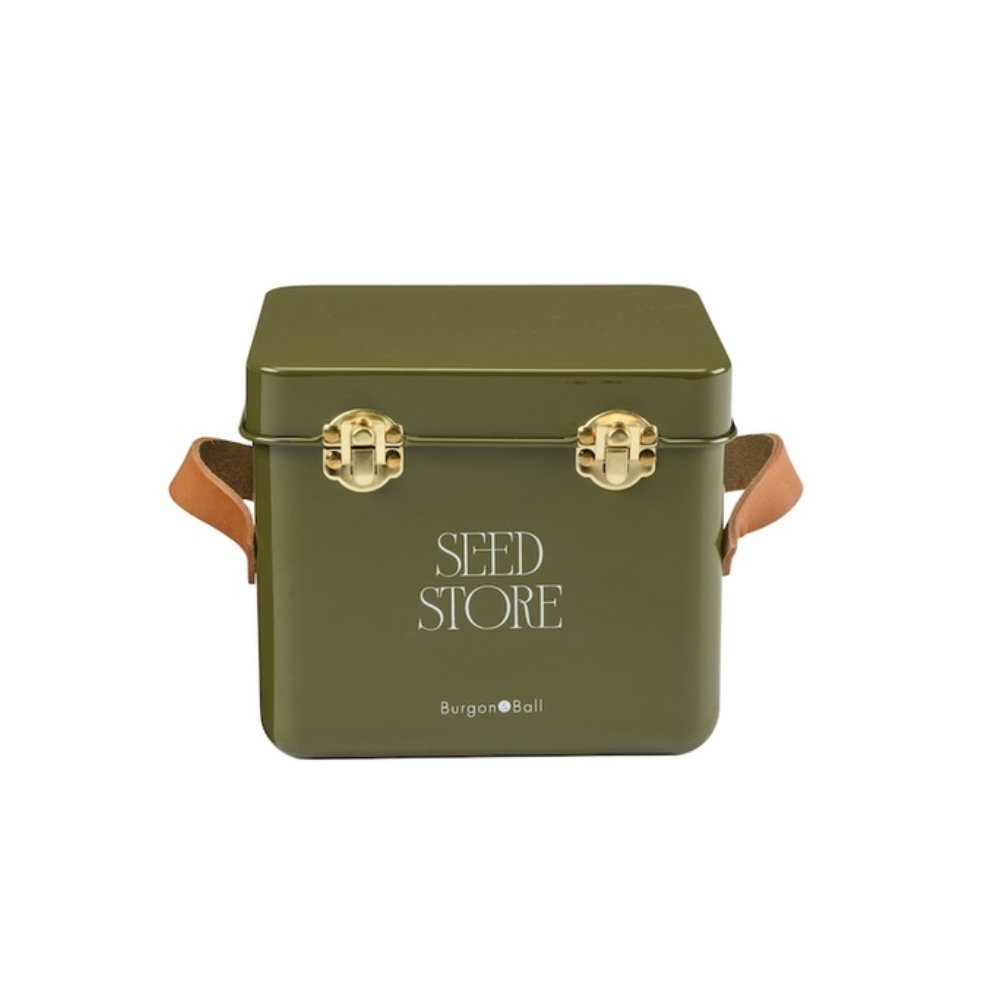 Load image into Gallery viewer, BURGON & BALL Mini Seed Store - Olive