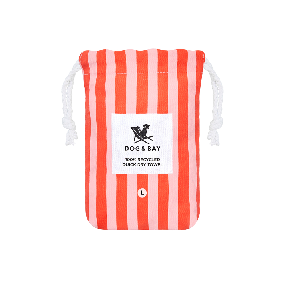 Load image into Gallery viewer, DOCK & BAY Dog Towel Large 100% Recycled - Canine Coral