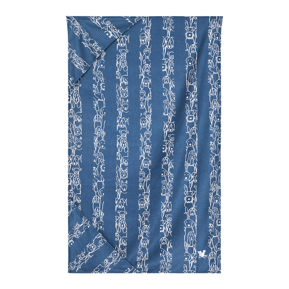 Load image into Gallery viewer, DOCK & BAY Dog Towel Large 100% Recycled - Puppy Party