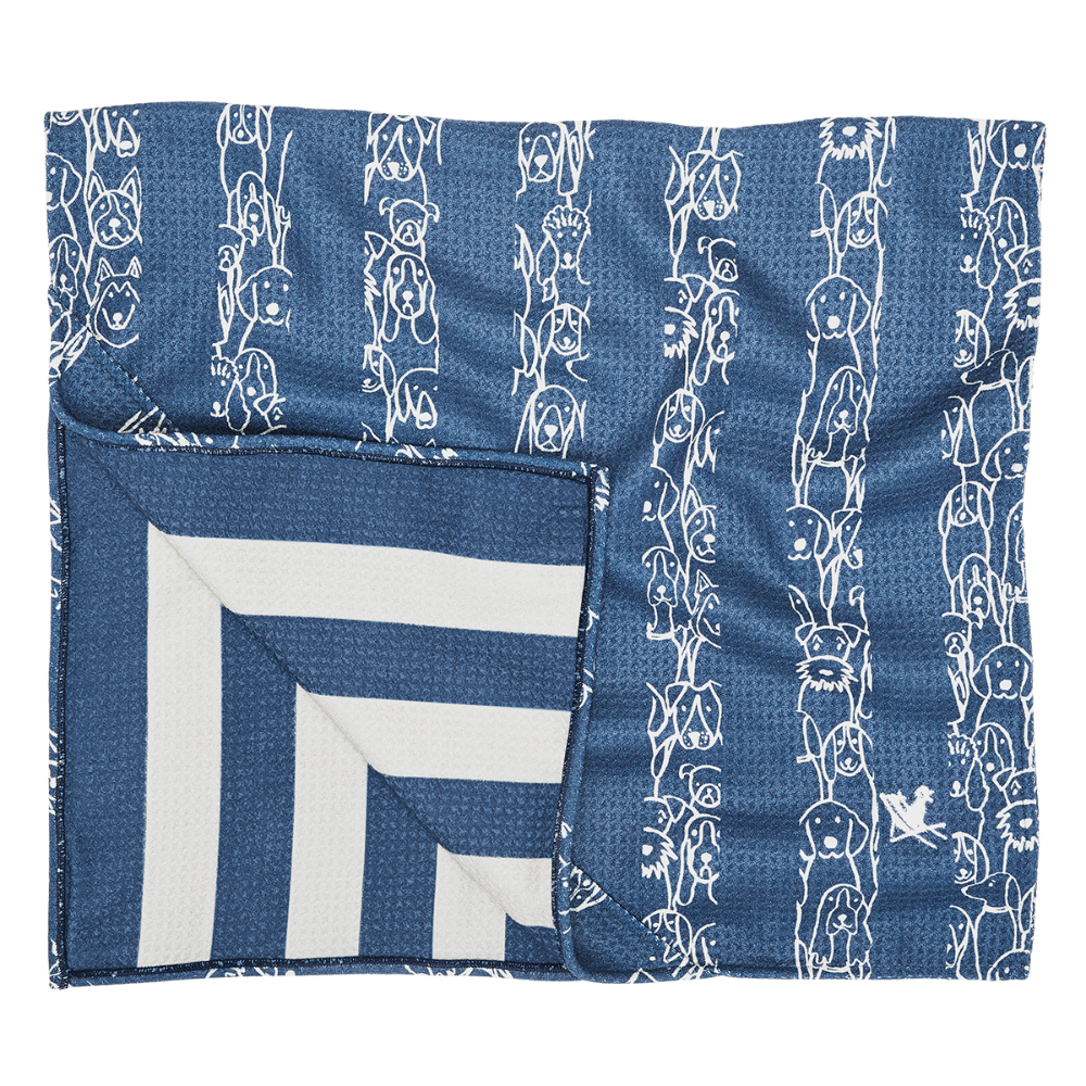 Load image into Gallery viewer, DOCK & BAY Dog Towel Large 100% Recycled - Puppy Party