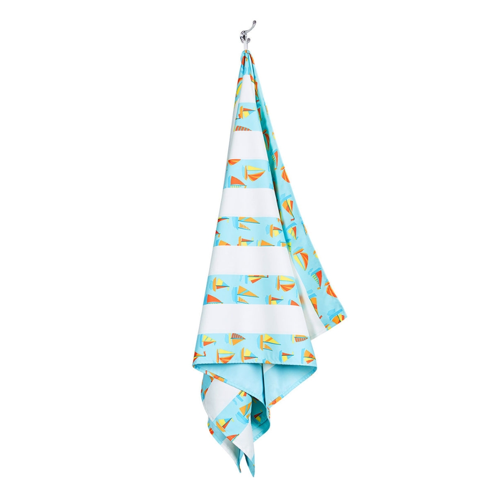 Load image into Gallery viewer, DOCK & BAY Quick-dry Beach Towel 100% Recycled Kids Collection - Oh Buoy
