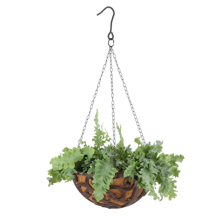 ESSCHERT DESIGN Cast Iron Hanging Basket Large - 30cm