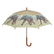Load image into Gallery viewer, ESSCHERT DESIGN Children&#39;s &#39;Out of Africa&#39; Umbrella - Elephant