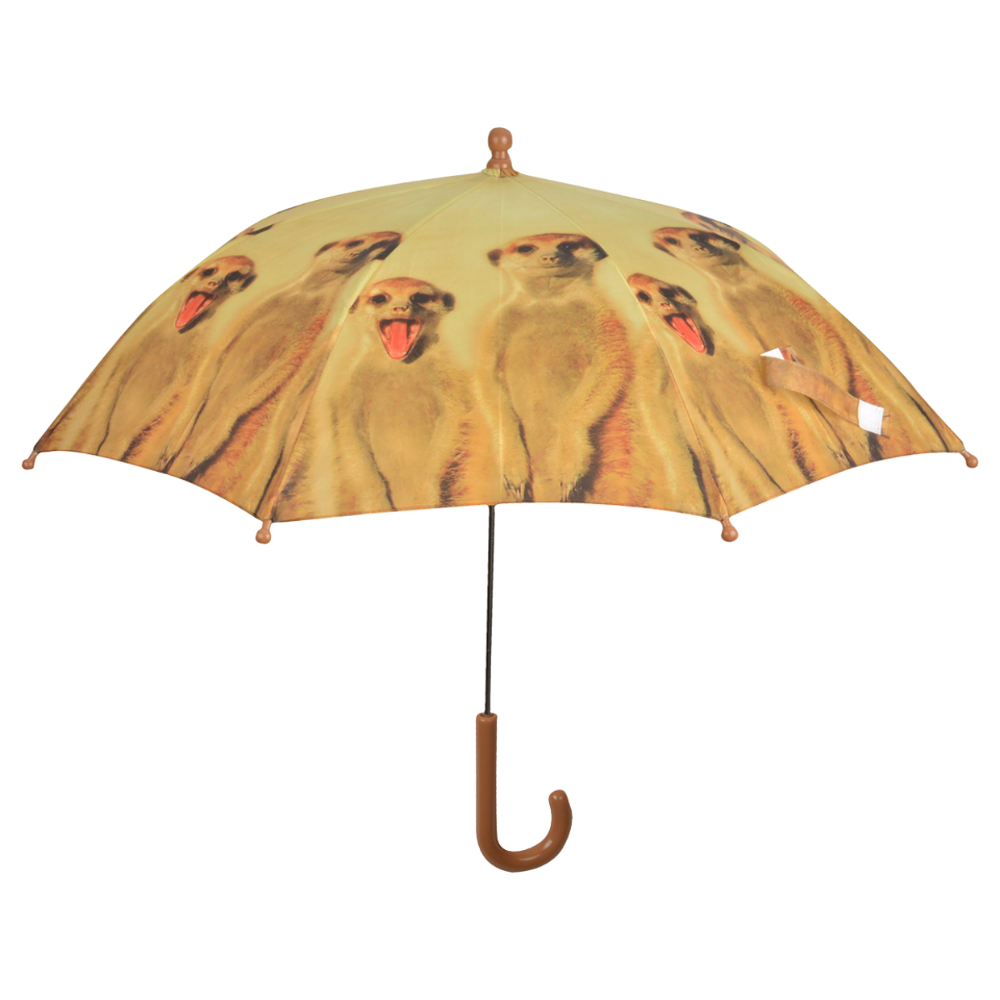 Load image into Gallery viewer, ESSCHERT DESIGN Children's 'Out of Africa' Umbrella - Meerkat