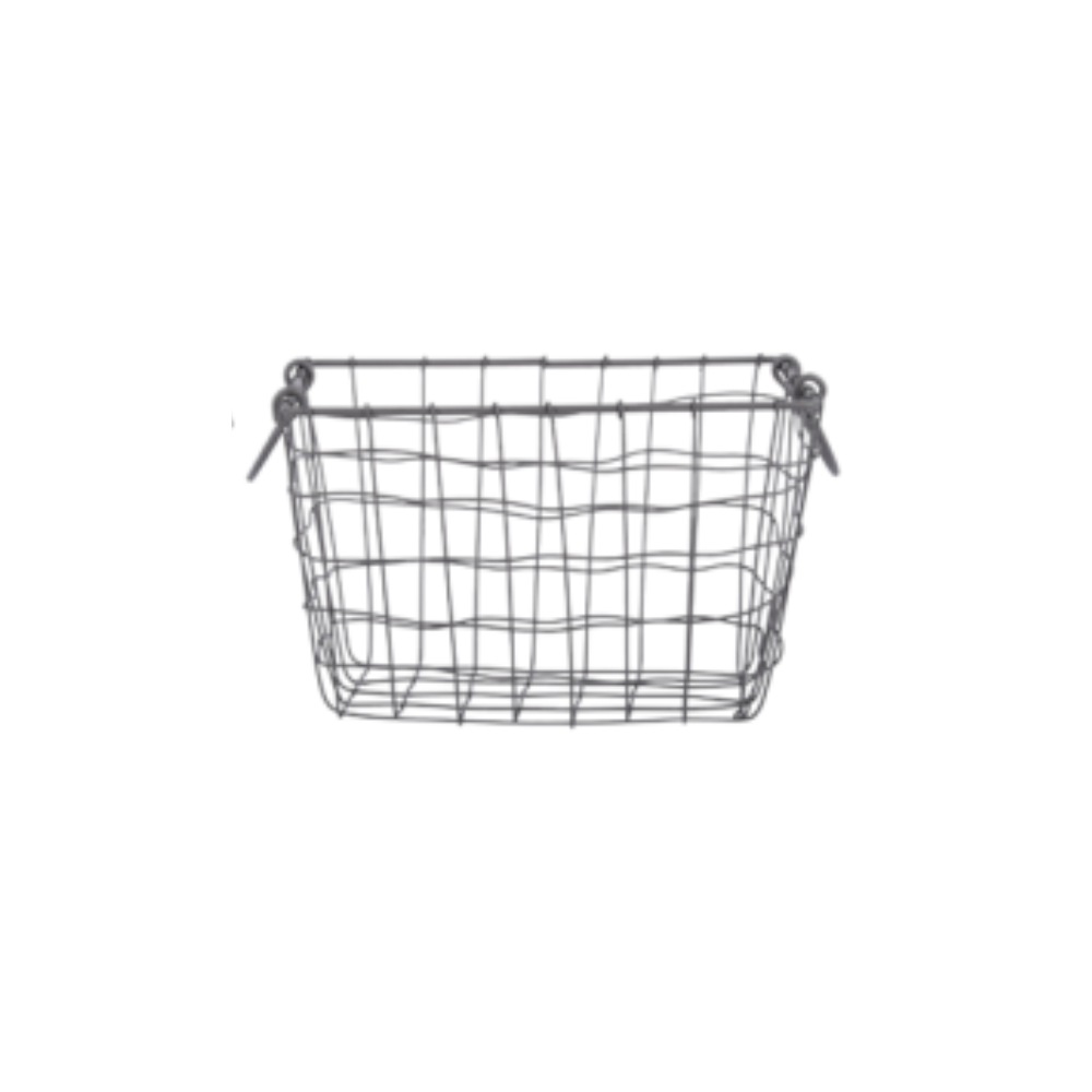 ESSCHERT DESIGN Large Rectangular Wire Basket - Small