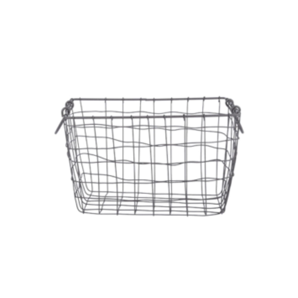 ESSCHERT DESIGN Large Rectangular Wire Basket - Medium