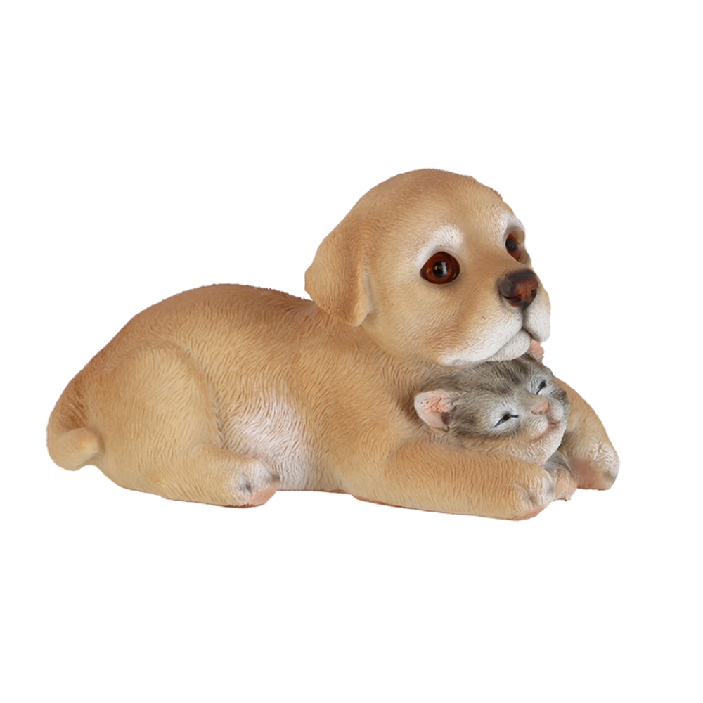 Load image into Gallery viewer, ESSCHERT DESIGN Puppy & Kitten Statue