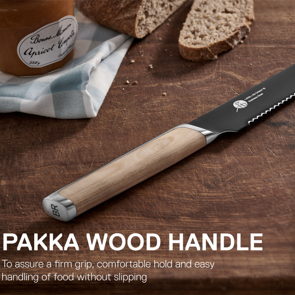 Load image into Gallery viewer, EVERDURE BY HESTON BLUMENTHAL BR Bread Knife - 268mm **CLEARANCE**