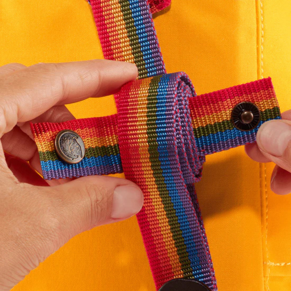 Load image into Gallery viewer, FJALLRAVEN Kanken Rainbow Mini Backpack - Pastel Lavender