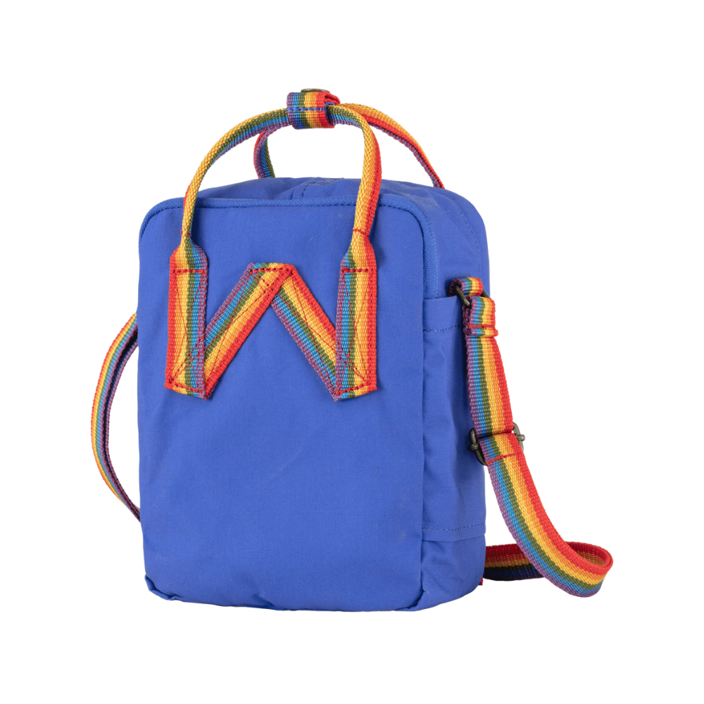Load image into Gallery viewer, FJALLRAVEN Kanken Rainbow Sling Carry Bag - Cobalt Blue