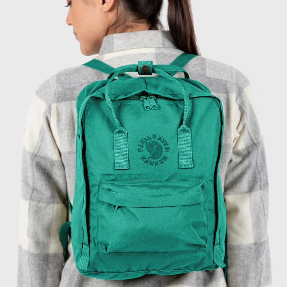 Load image into Gallery viewer, FJALLRAVEN Re-Kanken Day Backpack - UN Blue