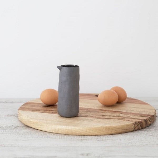 Load image into Gallery viewer, FLAX Ceramic Jug 13cm - Charcoal