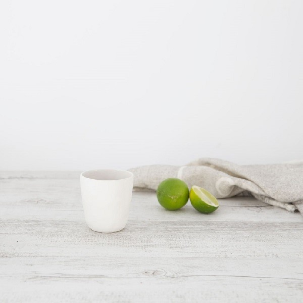 Load image into Gallery viewer, FLAX Short Cup 7.5cm - White