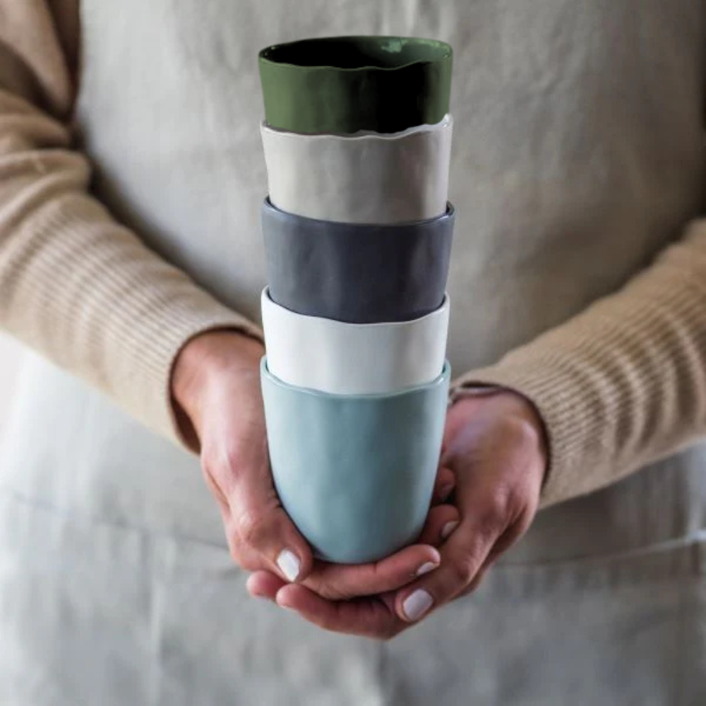 Load image into Gallery viewer, FLAX Short Cup 7.5cm - Khaki