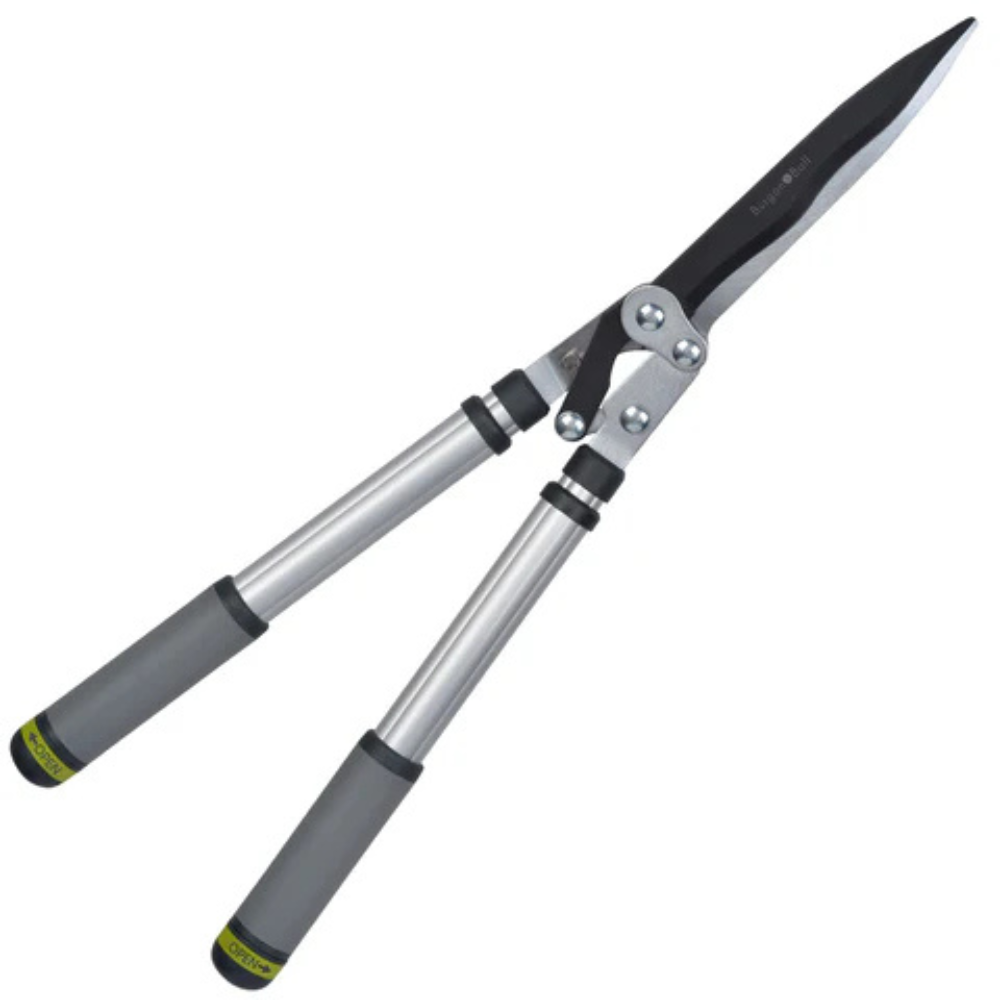 Load image into Gallery viewer, BURGON & BALL Telescopic Wavy Edged Garden Hedge Shear