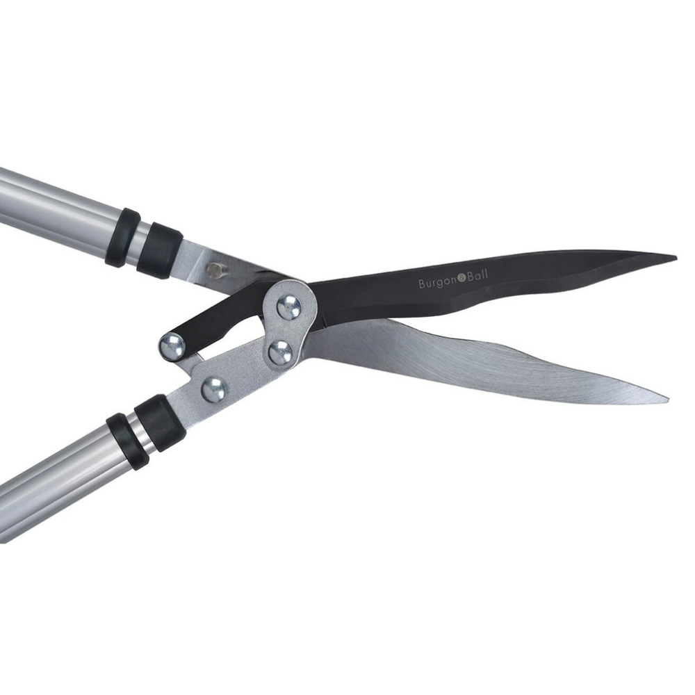 Load image into Gallery viewer, BURGON & BALL Telescopic Wavy Edged Garden Hedge Shear