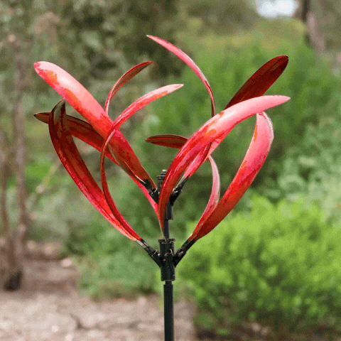 Load image into Gallery viewer, MARTHA'S VINEYARD Wind Spinner - Grevillea Ruby Red