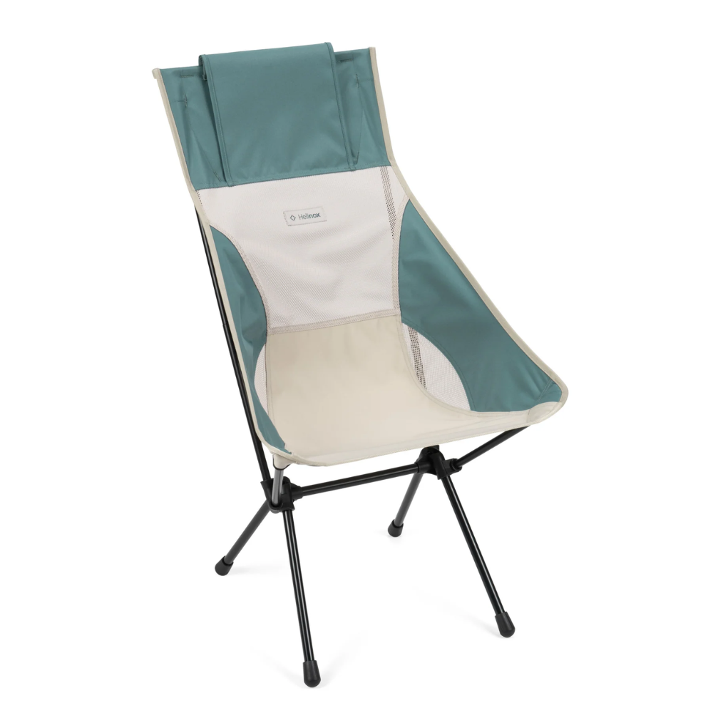 Load image into Gallery viewer, HELINOX Sunset Chair - Bone/Teal with Black Frame
