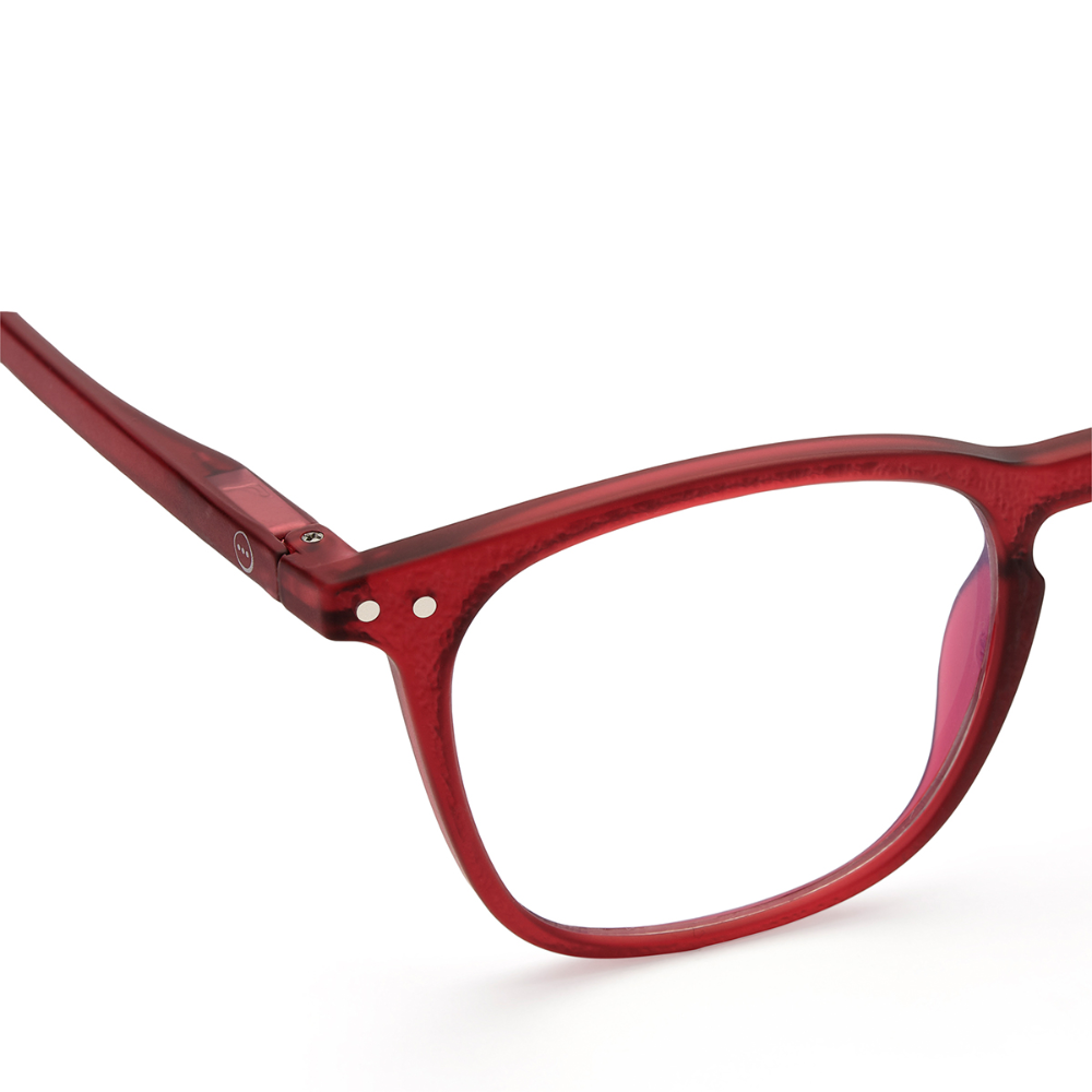 Load image into Gallery viewer, IZIPIZI PARIS Adult SCREEN Glasses - STYLE #E Essentia - Rosy Red **CLEARANCE**