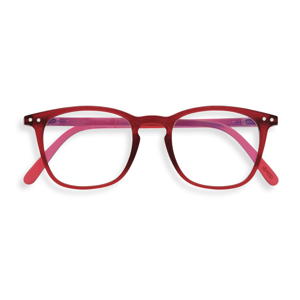 Load image into Gallery viewer, IZIPIZI PARIS Adult SCREEN Glasses - STYLE #E Essentia - Rosy Red **CLEARANCE**